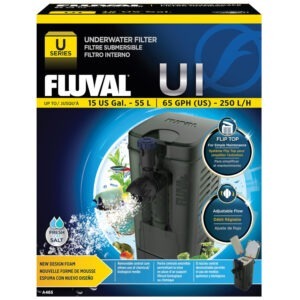Fluval U1 internal aquarium filter – 250 L/h, up to 55 L tank
