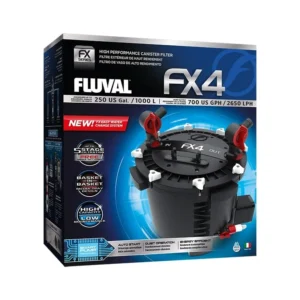 Fluval FX4 external canister filter – 2650 L/h